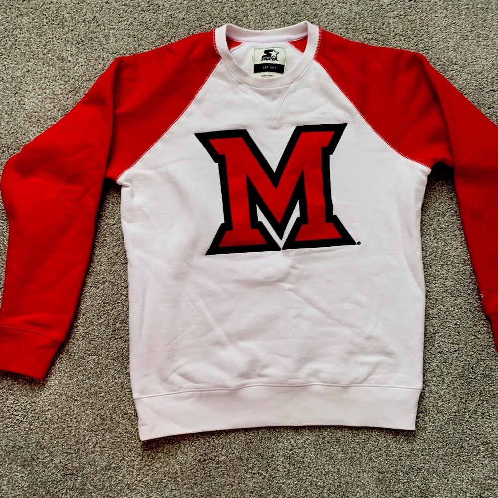Miami Redhawks crew neck sweatshirt